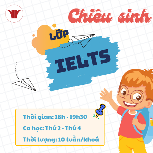 Chiêu sinh lớp luyện thi IELTS